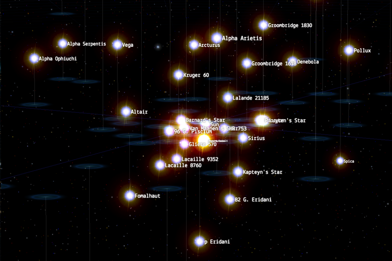 Illustration for article titled Viaja a través de la Vía Láctea con este genial experimento de Google